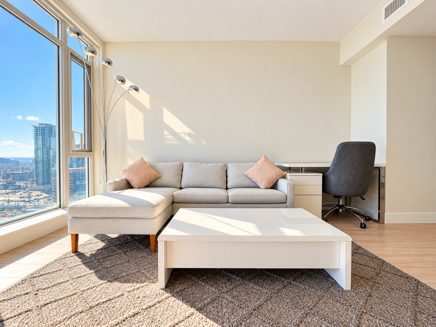 다운타운 콘도 가구포함 전체렌트 1bed 1bath 사진 2